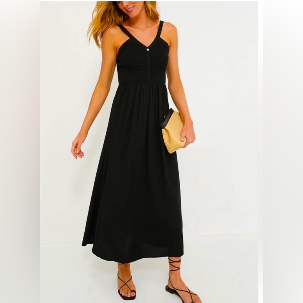 Tuckernuck Black Gillian Maxi Dress XS